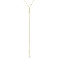 Gold Trip Women's Little Hearts Lariat Necklace in Gold