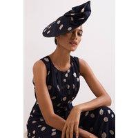 Phase Eight Women's Spot Disc Fascinator in Dark Navy