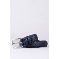 Lakeland Leather Men's 'Storrs' Leather Belt in Navy | Size: XS