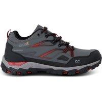 Regatta Men's Holcombe III Low Waterproof Walking Shoes in Dark Grey | Size: 12