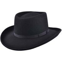 XPOSED Men's Stylish Crushable Wide Brim Curved Hat For All Occasions in Black | Size: Medium