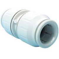 John Guest Straight Coupler 10mm (Pack Of 10) in White