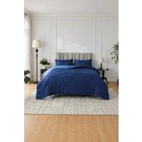 Dyzi 10.5 Tog Supersoft Microfibre Duvet - Coverless or Covered Set in Navy | Size: King