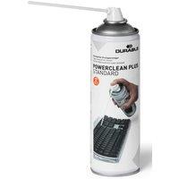 Durable Powerclean Plus Compressed Air Duster Keyboard Pc Cleaner Can - 400ml in White | Size: 1 Pack