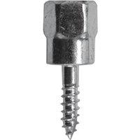 JCP CONSTRUCTION PRODUCTS Vertical Hangers Gash Point M10 5/16" x 2.5" - Box of 50 in Silver