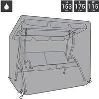 Charles Bentley 2 Seater Swing Seat Cover - Black