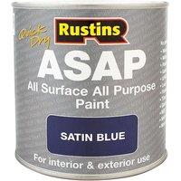 Rustins Asap Paint, Blue, 250ml in Blue