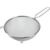 KitchenCraft Stainless Steel 25cm Round Sieve in Metallics
