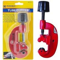 BARGAINS-GALORE Pipe Tube Cutter Copper Brass Pipe Aluminium Plumbers Tool 3mm - 28mm in Red