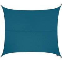 Primrose 3.6m Square Water Resistant Sun Shade Canopy 96.5% UV Block Free Rope in Teal