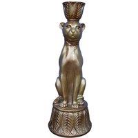 Gifts Direct 2 U Metallic Copper Leopard Candle Holder