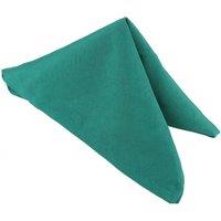 Neel Blue 20 Inch Polyester Table Napkins, Reusable, Wrinkle-Resistant - 50x50cm in Dark Green | Size: 50x50 cm