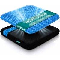 Tanness Gel Seat Cushion for Long Sitting - 45x45cm, Soft & Breathable | Size: 45 cm x 45 cm