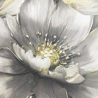 Muriva Aminah Floral Charcoal Wallpaper Roll