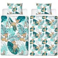 Disney Reversible Bambi Duvet Set in White | Size: Single