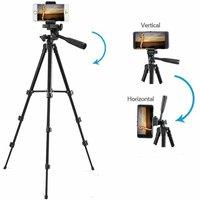 NESTLUNE Universal Mobile Phone Tripod Stand Grip Holder Mount in Black