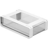 VOGREX Pull Slide Out Under Cabinet Drawer Organizer Shelf Sliding in White