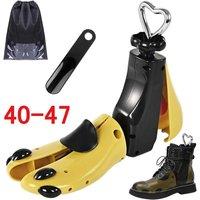 FLAVORA 1PC L Adjustable Shoe Boot Stretcher Shoe Expander For Wide Feet in Yellow