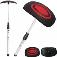 EONLION 4 Section Adjustable Golf Travel Bag Support s - Silver-red in Silver | Size: 1