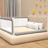 Ventryn 1.8m Grey Folding Bed Rail Child Safety Guard Toddler Protection
