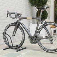 EONLION Bike Floor Stand Portable Bicycle Storage Parking Rack in Black | Size: 0-12 m