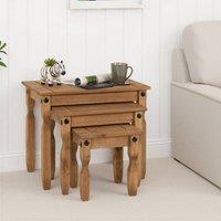 Seconique Corona Essentials Nest of Tables in Natural