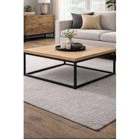 Julian Bowen Brooklyn Square Coffee Table in Light Oak