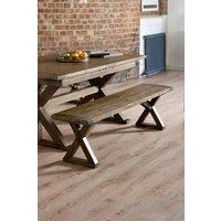 Julian Bowen Chatsworth 2 Seater Dining Bench in Dark Brown