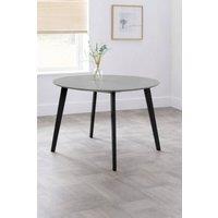 Julian Bowen Casa Round 4 Seater Dining Table in Grey