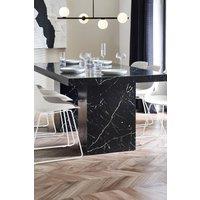 Julian Bowen Rome Rectangular 6-8 Seater Dining Table in Black