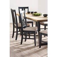 Julian Bowen Hilton Dining Chair (Set of 2) in Black