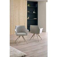 Julian Bowen Noah Upholstered Dining Chair in Ivory