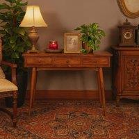 Wyld Haus Saint Paul de Vence Large 3 Drawer Console Chestnut in Brown