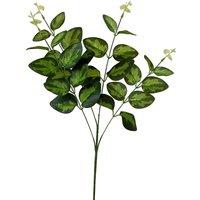 Wyld Haus Set of 3 Variegated Leaf Sprays Artificial Greenery 62cm in Green