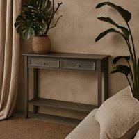 Wyld Haus Laurelbrook Two Drawer Console Table Grey Wash