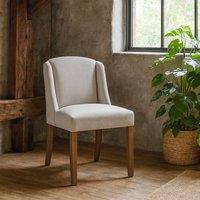 Wyld Haus Olargues Latte Upholstered Dining Chair Pared Back Cream