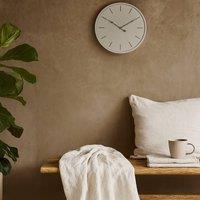 Wyld Haus Minimalist White Round Wall Clock