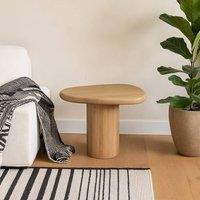 Wyld Haus Buffalo Abstract Mango Wood Side Table in Brown