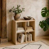 Wyld Haus Mauro 2x2 Cube Storage Unit Artisan Oak in Natural