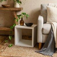 Wyld Haus Shanghai High Gloss White Cube Storage Unit with 1 Shelf