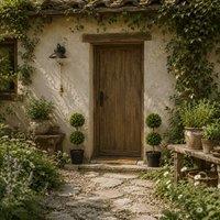 Wyld Haus Leka Fadi Set of 2 Artificial Boxwood Double Ball Topiary Trees 60 cm in Green