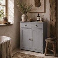 Wyld Haus Letare Freestanding Bathroom Storage Cabinet Grey 75 x 60 x 30 cm