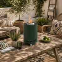 Wyld Haus Balatti Small Tabletop Smokeless Fire Pit Green
