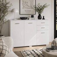 Wyld Haus Fini Refa White Sideboard 2 Drawers 3 Doors Adjustable Shelf