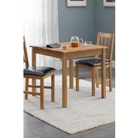 Julian Bowen Coxmoor Square 4 Seater Dining Table in Light Oak