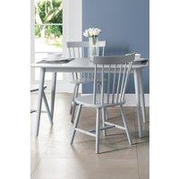 Julian Bowen Torino Spindle Back Dining Chair (Set of 2) in Grey