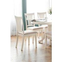 Julian Bowen Stanmore Dining Chair (Set of 2) in Ivory