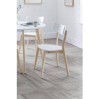 Julian Bowen Casa Dining Chair (Set of 2) in White