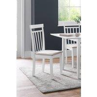 Julian Bowen Coast Dining Chair (Set of 2) in White
