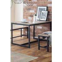 Julian Bowen Tribeca Rectangular 4-6 Seater Dining Table in Light Oak